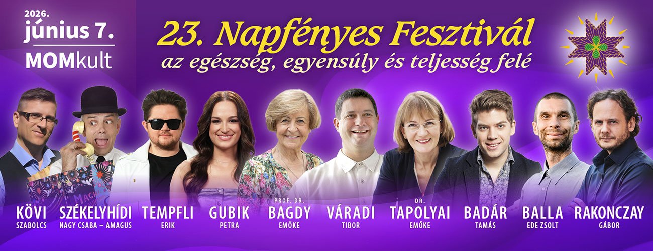 Napfényes Fesztivál szórólap